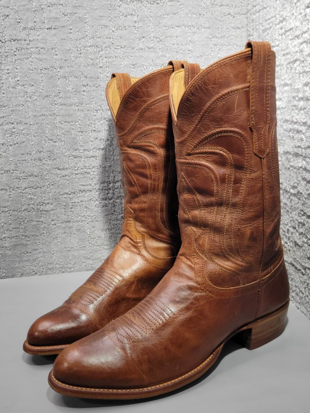Tecovas The Cartwright Men's Size US 10.5D Scotch Goat Pull-On Western Boots. - Picture 11 of 11